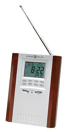 Howard Miller Tune In Desk Alarm Radio Clock HM645-612