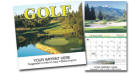 GOLF Calendar 2004 custom printed with your logo