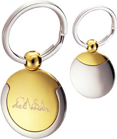 Eclipse Gold & Silver Executive Key Tags EK3600