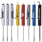 Screwdriver Tri-Ad™ Fixed Blade Imprinted with Your Logo