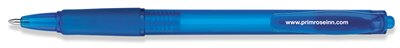 174423 Paper Mate PC 8 Translucent Blue Barrel/Blue Trim Ball Pen