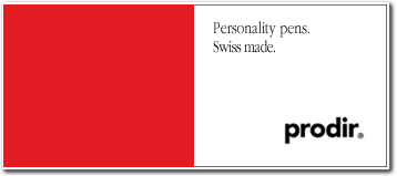 Prodir DS1 DS3 DS5 DS6 DS7 PS1 Personality pens Swiss made logo emblem printed Switzerland Frosted Polished matt satin finish metal chrome finish metal varnished