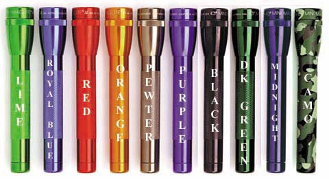 maglite colors