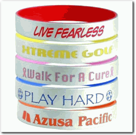 Silver Awareness Bracelets