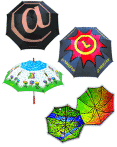 Umbrella Custom Full Panel Printing