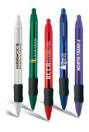  Bic WidBody Clear with Rubber Grip Retractable Ballpen - Big Imprint Area