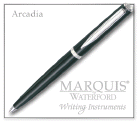 Marquis by Waterford Writing Instruments Arcadia Black Ballpen and Roller Ball pen